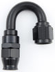 Raccord de tuyau #8 180° PTFE Noir