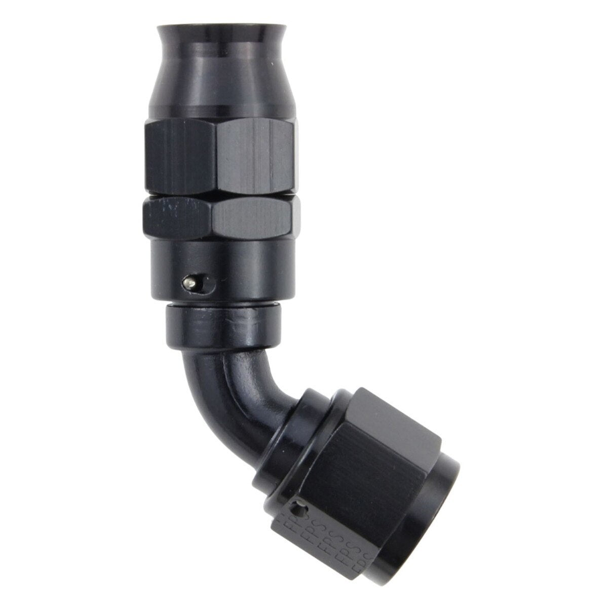 Raccord de tuyau #12 60 Deg PTFE Noir