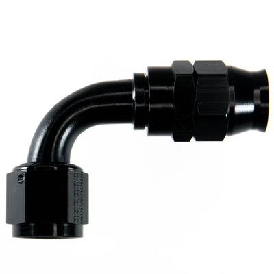 Raccord de tuyau #12 90 Degrés PTFE Noir