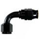 Raccord de tuyau #12 90 Degrés PTFE Noir