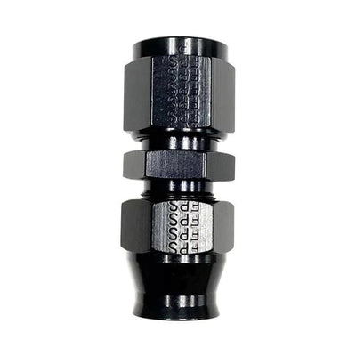 Raccord adaptateur AN femelle 6 AN x tube 3/8'' noir