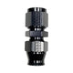 Raccord adaptateur AN femelle 6 AN x tube 3/8'' noir