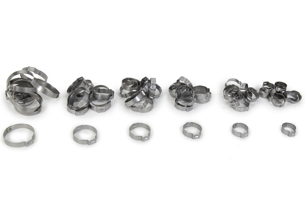 Colliers à poussoir 50 pièces 10 de chaque 4an - 12an