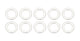 Alm Crush Washers 3an 10pk