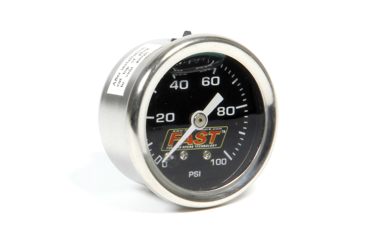 Manomètre de pression de carburant 0-100 PSI