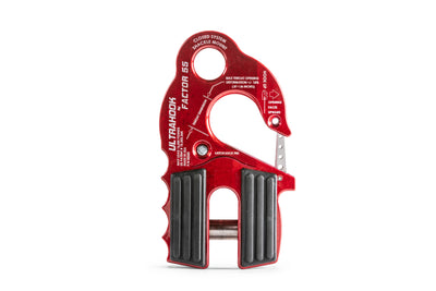 Crochet de treuil Ultrahook avec support de manille rouge
