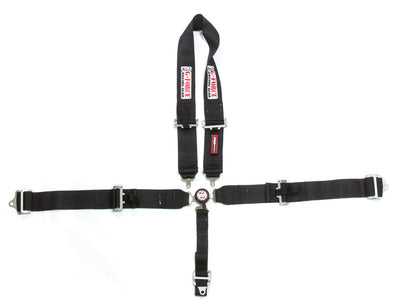 Harnais de type U Camlock noir 5 points série Pro