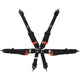 Harnais 6 points à boucle rotative HNR Indiv P/U Noir FIA