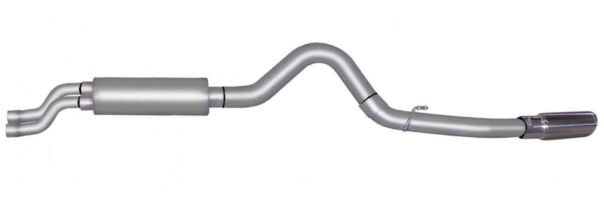 Système d'échappement simple Cat-Back Aluminisé