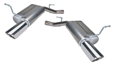 Système d'échappement double arrière en aluminium