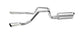 Système d'échappement double Cat-Back aluminisé