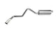 Système d'échappement simple Cat-Back en acier inoxydable
