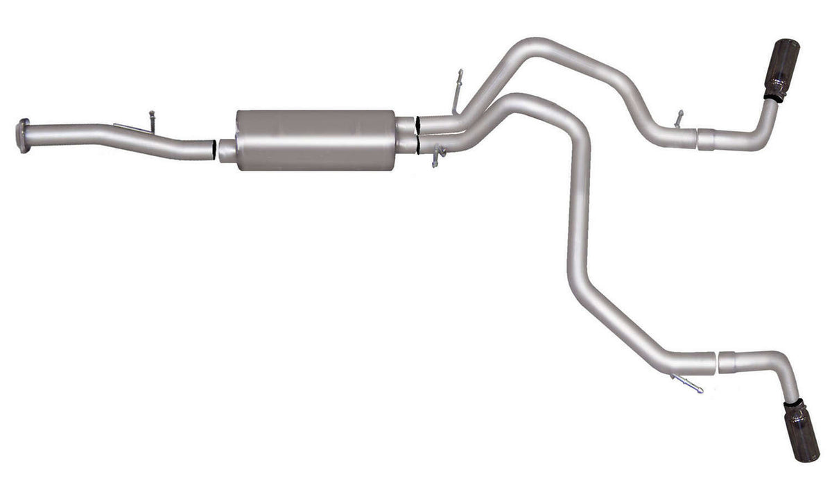 Système d'échappement double Cat-Back Extreme en acier inoxydable