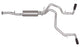 Système d'échappement double Cat-Back Extreme en acier inoxydable