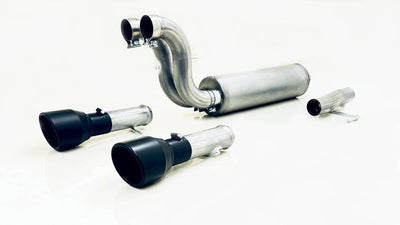 24-   Silencieux et embouts d'échappement doubles Ford F150 5.0L