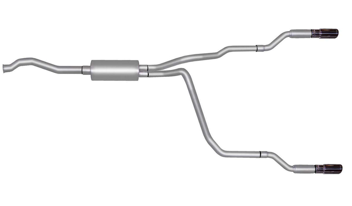 Système d'échappement double Cat-Back aluminisé