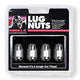 4 Lugnuts Acorn Bulge 7/16