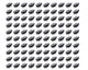 100 Lugnuts 14mm x 1.50 Acorn 13/16 Hex