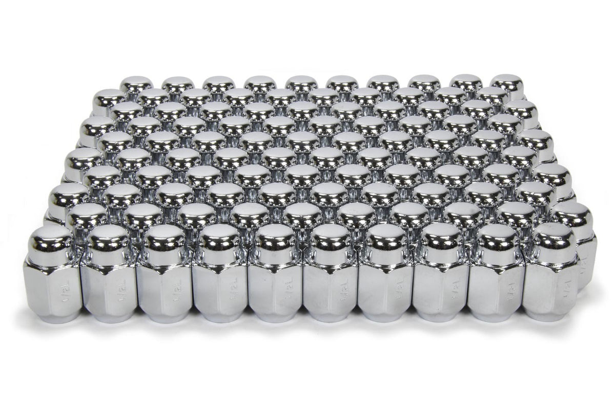 100 écrous borgnes 1/2 Acorn six pans de 13/16
