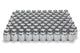 100 écrous borgnes 1/2 Acorn six pans de 13/16