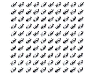 100 Lugnuts 1/2 Std Mag Closed End