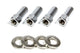 4 Lugnuts Cragar SST 1/2 Open End