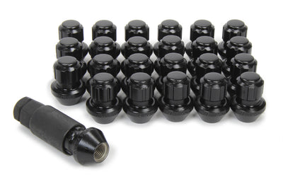 Système d'écrous et de verrous de roue 14 mm x 1,50 Noir