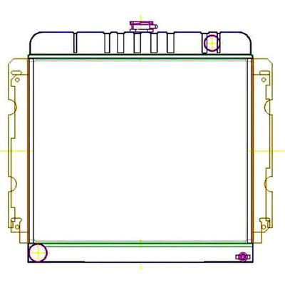 Radiator 70-78 Mopar B-Body