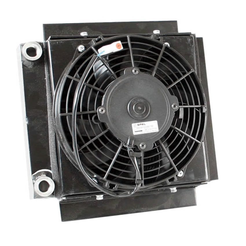 Refroidisseur de fluide avec ventilateur 9,5 po x 9,5 po x 3 po