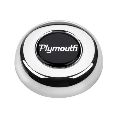 Bouton de klaxon chromé Plymouth