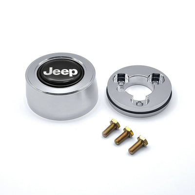 Bouton de klaxon Jeep en billette