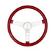 Volant Mtl Rouge Flak/Rayons Chrm 15
