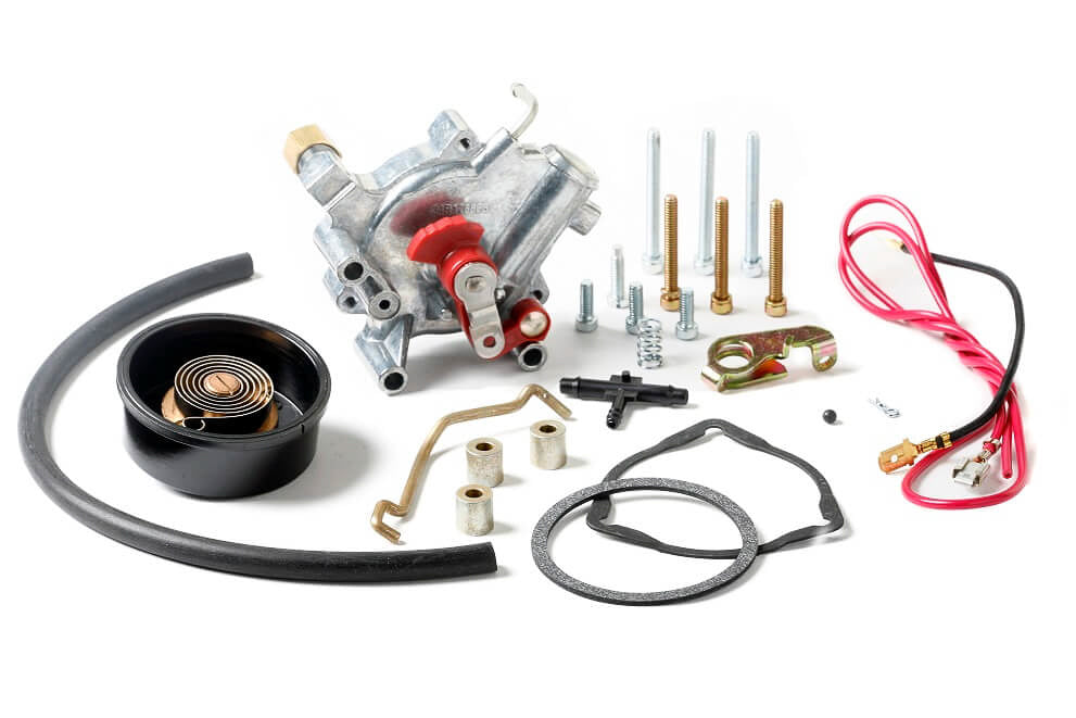 Kit de conversion de starter électrique avec source de vide externe