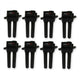 Smart Coil Mopar Hemi Génération 3 - Lot de 8 - Noir