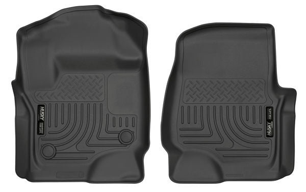 17- Tapis de sol avant Ford F250 noirs