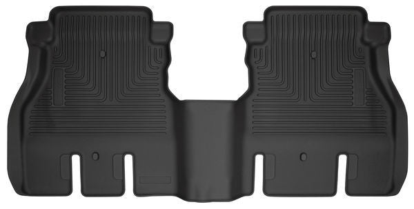 18- Jeep JL 2ème rangée Tapis de sol noir Weatherb