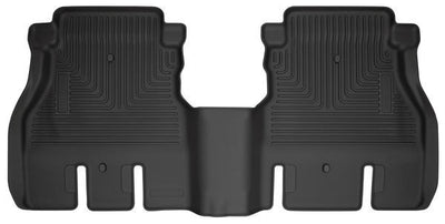18- Jeep JL 2ème rangée Tapis de sol noir Weatherb