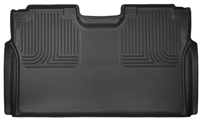 15-  Tapis de sol arrière Ford F150 Supercrew noirs