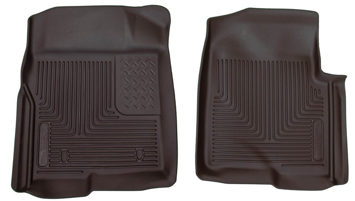 Tapis de sol moulés X-Act Contour Ford noirs avant