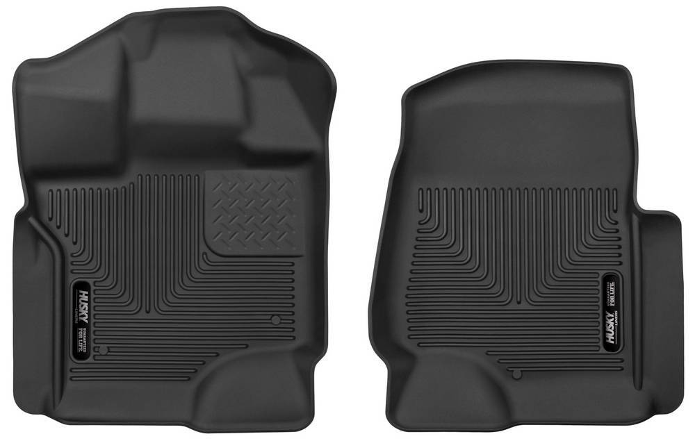Tapis de sol Ford X-Act Contour avant noirs