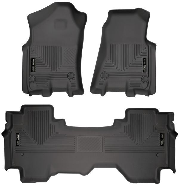 Tapis de sol avant et deuxième rangée Weatherbeater
