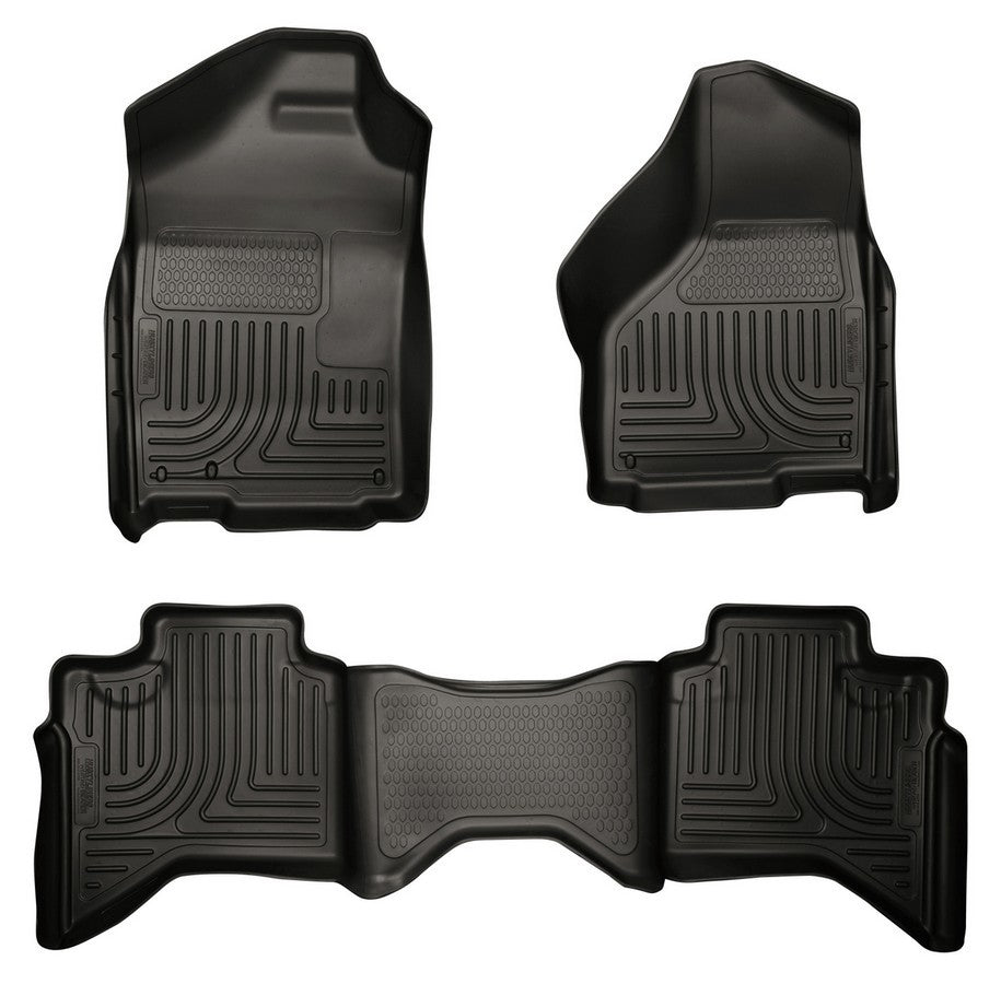 Tapis de sol noirs pour Dodge Ram 02-09
