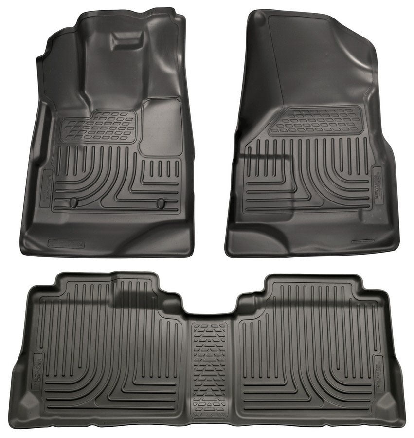 10- Tapis de sol avant et 2e rangée, noirs – Equinox/Terrain