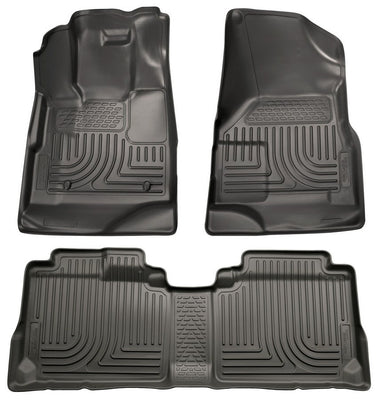 10- Tapis de sol avant et 2e rangée, noirs – Equinox/Terrain