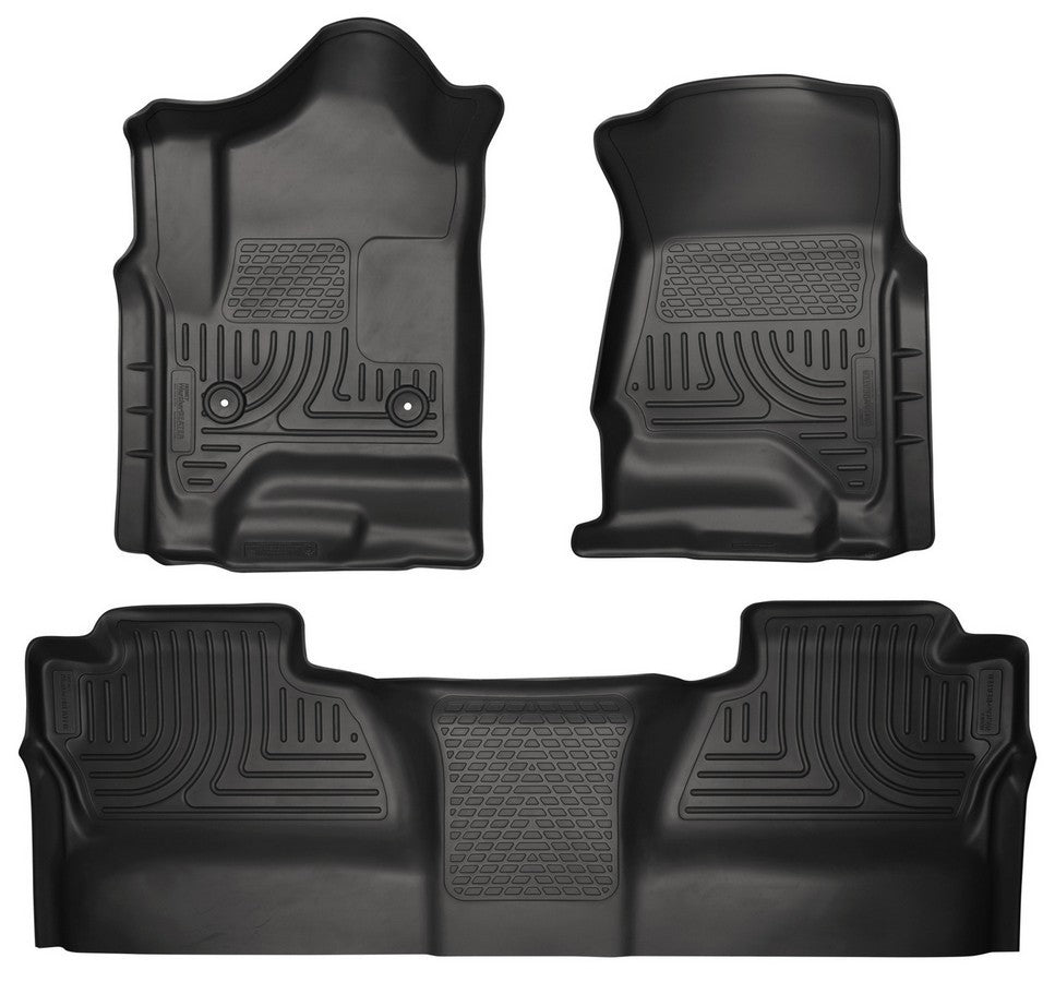 15-   Tapis de sol noirs GM 2500HD Crew Cab