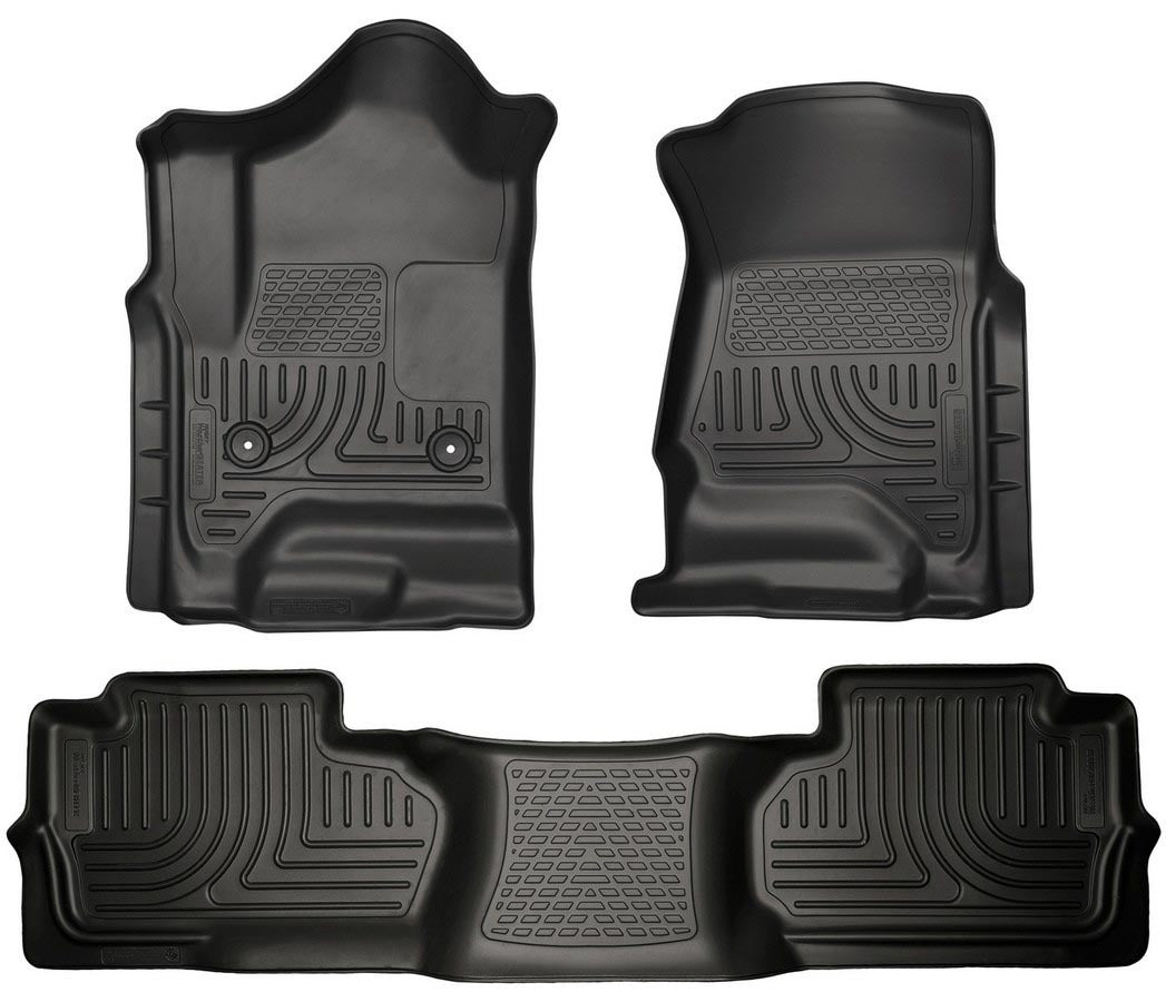 15-   GM 2500HD Cabine Double Tapis de Sol Noir