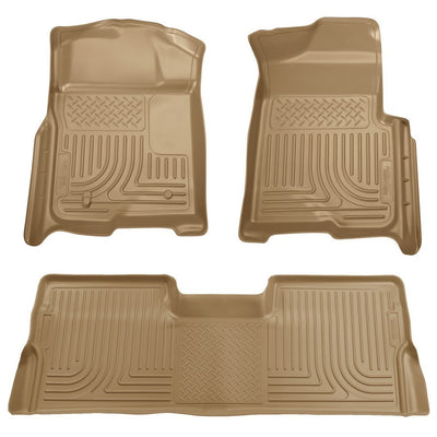 09- F150 Super Cab Tapis de sol avant et pour la 2e rangée de sièges