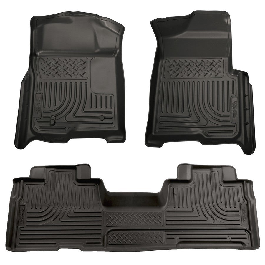 09- Doublures de siège avant et 2e rangée F150 Super Cab