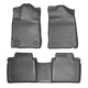 Tapis de sol avant / 2e rangée Toyota Camry 07-11 gris