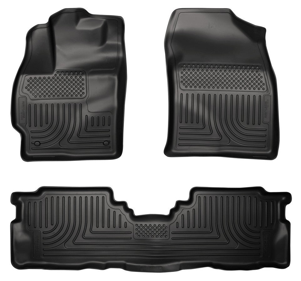 12-   Tapis de sol Toyota Prius (avant et 2e rangée)